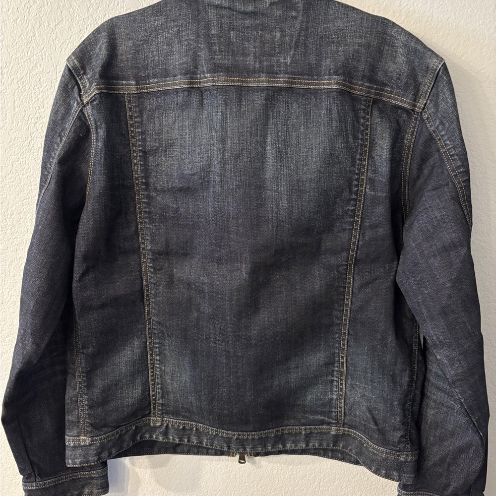John Varvatos Dark Denim Jacket - Picture 3 of 11
